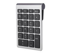 Eleage Tastierino Numerico Wireless, Design Ergonomico a 22 Tasti (#2) | USB plug and play, compatibile con e , supporta 3 milioni di battute