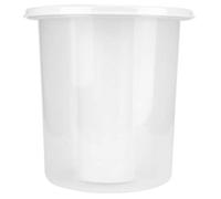 Eleage Tazza Riutilizzabile per Stampi per Ghiaccio Tritato per Preparare Frullati e Coni di, Design Trasparente, Portatile 1 unità