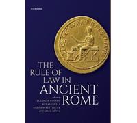 Eleanor Cowan The Rule of Law in Ancient Rome (Copertina rigida)