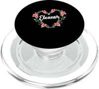 Eleanor Fiore Cuore Personalizzato Nome Eleanor PopSockets PopGrip per MagSafe