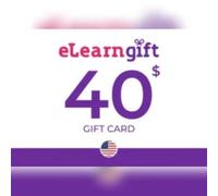 eLearnGift Gift Card 40 USD Key - UNITED STATES