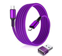 Elebase Cavo USB-C a C 100W 2M con Adattatore USB,Caricatore Rapido 20V/5A PD per MacBook, iPad 10 Pro Air 4 5 Mini 6,iPhone 15 16 Pro Max,Samsung Galaxy M11 M21 M31 M51,M12 M22 M32 M52 Z Fold Flip 5