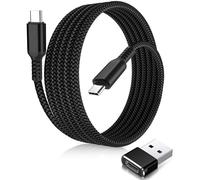 Elebase Cavo USB C a C 100W 3M con Adattatore USB,Caricatore Rapido 20V/5A PD per MacBook,iPad Pro 2022 Generazione,iPhone 17 16 Pro Max,Samsung Galaxy S9 S10 S10E S20 S21 S22 FE Ultra Plus,