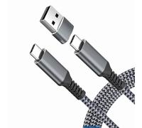 Elebase Cavo USB Tipo C a C 60W 1M con Adattatore USB,Cable Filo Caricatore Ricarica Rapida PD Angolo Retto per MacBook,iPad Pro Air 4 5 Mini 6,iPhone 17 16 15,Samsung Galaxy Z Flip Fold 7 6,A56 S25