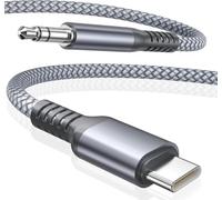Elebase iPhone 17 16 16e 15 Pro Max Cavo USB C a Aux 1.2M,Tipo C a 3.5mm Jack Macho Audio Adattatore per Cuffia,Auto,Samsung Galaxy S25 S24 S23 S22,A56 A55 A54,Z Flip Fold,Google Pixel,iPad,Air Mini