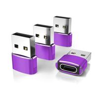 Elebase per Apple Watch Ultra 3 USB C Adapter,Adattatore USBC a USB 4Pack | Type C Female Naar A Male Cable Converter Voor Apple 17e 16 Pro Max 15 14 Plus,iWatch Watch 11 10 Ultra 3,iPad 9 Air,Samsung