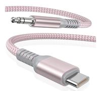 Elebase per iPhone 17 Cavo USB C a Aux 1.8M, Adattatore Audio Tipo C a Jack 3.5mm per Auto Cuffia iPhone 15 16 Pro Max iPad Samsung Galaxy S22 S23 S24 S25 A54 A55 A56 Z Fold Flip Note 20 Google Pixel