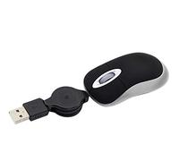 elec Space Mini cavo retrattile USB mouse ottico ideale per bambini e viaggi per A pple Ma c HP Dell Lenovo Thinkpad Sony Asus Acer Tablet PC Laptop