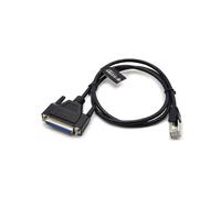 Elecbee Adattatore cavo crossover seriale DB25 femmina a maschio RJ45 1M