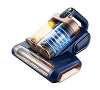 Elecbee Aspiratore acaro senza fili per materassi, aspirapolvere acari con luce UV, indicatore LED, aspiratore materasso ad ultrasuoni, aspirapolvere a mano per materasso, divano, moquette