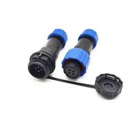 Elecbee Aviation connettori SP17 Serie 4 poli Impermeabile Circolare Spina Maschio e Connettore Presa Femmina In-Line Tipo SP17 4 Pin Connettore per lampade esterne