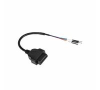 Elecbee Cavo adattatore OBD2 da 20 cm per diversi modelli ECU, cavo rotondo a 5 fili