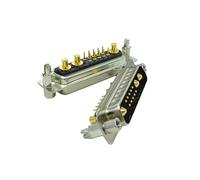 Elecbee Connettore D SUB 13Pin femmina maschio diritto attraverso foro 13pin 13W3 2 file ad alta corrente