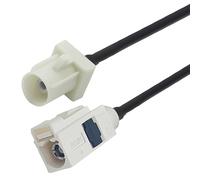 Elecbee Fakra B da femmina a maschio dritto da jack a spina adattatore per antenna per veicoli cavo di prolunga RG174 50 cm