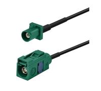 Elecbee Fakra - Cavo adattatore per antenna autoradio RG174, da maschio a codice E Fakra, 2 m
