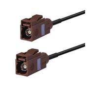 Elecbee Fakra - Cavo per antenna auto RG174, 1 m, colore: marrone