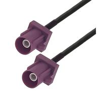 Elecbee Fakra D maschio a Fakra D maschio cavo di prolunga per antenna per auto RG174 50 cm