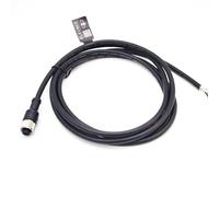 Elecbee M12 5 Poli femmina connettore cavo, A Codice IP67 Impermeabile Aviazione Spina Non schermato Connettore Attuatore Connettori circolari per modulo fieldbus 2Meter/6.56ft AWG22
