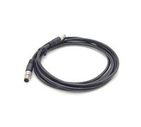 Elecbee M8 4 Poli maschio a maschio connettore cavo, A Codice IP67 Impermeabile Aviazione Spina Non schermato Connettore Attuatore Connettori circolari per modulo fieldbus 2Meter/6.56ft AWG24