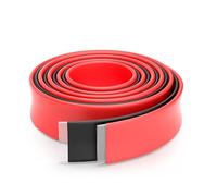 ELECFUN 3:1 Guaina Termorestringente Ø20mm Tubo Termoretrattile con Adesivo, Guaine Termoretrattile 1,2 m Nero & 1,2 m Rosso (3/4 Inch)