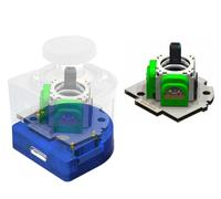 ElecGear 2 X TMR Joystick + Calibrator Kit di ricambio per controller eSwap Mini Stick, modulo di montaggio PCB saldato con chiave di controllo TMR, unità di calibrazione inclusa - (modello B)