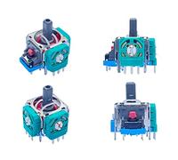 ElecGear 4x Joystick di Ricambio (EL1 ALPS 10K) per PS4 Wireless Controller, Analogico Stick Controller 3D Sensore Thumbstick Module per PlayStation 4, Slim e Pro