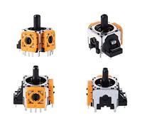 ElecGear 4x Joystick di Ricambio (EL2 FU 10K) per PS4 / PS3 Wireless Controller, Analogico Stick Controller 3D Sensore Thumbstick Module per PlayStation