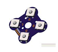 ElecGear D-pad Micro interruttore tattile di ricambio per Xbox ROG Ally & X (RC73YA/RC73XA) - Pulsante di direzione aggiornato Assemblaggio PCB, Clicky, corsa breve, ultra-sensibile - (saldatura