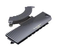 ElecGear Dissipatore di Calore Ultra per PS5 Pro e Slim SSD, Tubo di Calore + 2x Dissipatori in Alluminio + Ponte Termico per M.2 NVMe SSD, Kit di Fissaggio SSD (EL-P5SP)