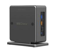 ElecGear iNUC-H Supporto Verticale per Intel NUC Mini PC, Alluminio Ventilato Custodia VESA Organizer Stand Salvaspazio, Compatibile con la Versione Spessa di Intel NUC 10, 8, 7, 6 Barebone Kit