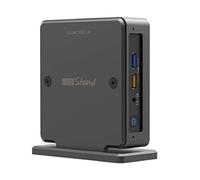 ElecGear iNUC-K Supporto Verticale per Intel NUC Mini PC, Alluminio Ventilato Custodia VESA Organizer Stand Salvaspazio, Compatibile con la Versione Sottile di Intel NUC 10, 8, 7, 6 Barebone Kit