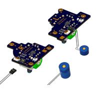 ElecGear TMR Joystick di Ricambio per Xbox ROG Ally, Modulo PCB per Stick di Controllo Sinistro e Destro con Auto-calibrazione MCU Integrata, Kit di Riparazione Incluso