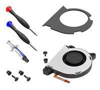 ElecGear Ventola di Raffreddamento Interna Sostitutiva Compatibile con Nintendo Switch Lite HDH-001, Parte di Ricambio della CPU Cooling Fan, Pasta Termica e Set di Cacciaviti Tool