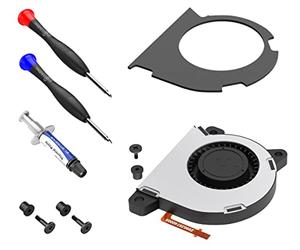 ElecGear Ventola di Raffreddamento Interna Sostitutiva Compatibile con Nintendo Switch Lite HDH-001, Parte di Ricambio della CPU Cooling Fan, Pasta Termica e Set di Cacciaviti Tool