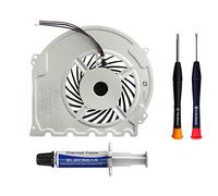 ElecGear Ventola di Raffreddamento Interna Sostitutiva per PS4 Slim CUH-2xxx - Parte di Ricambio della CPU Cooling Fan, Pasta Termica, TR8 PH00 Set di cacciaviti per Playstation 4 Slim