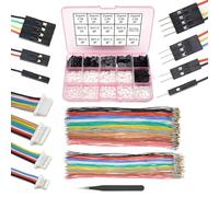 elechawk Kit di cavi e connettori pre-crimpati SH1.0 a DP 2.54 compatibili con JST SH 1.0mm per I2C Qwiic Stemma QT Wire FPV Drone Flight Controller SpeedyBee F405 Holybro Kakute H7 F7 T-Motor