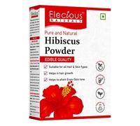 Elecious Hibiscus Powder for Hair Growth, Face and Skin Glowing Skin Ideal for Preparing Hair Pack, Hair Oil, Face Pack and Hibiscus Tea 200gm