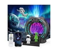 ElecMoga Proiettore Stelle Soffitto，Luce notturna per bambini con sfera al plasma e telecomando con 8 Modalità di Luce Aurora e Rumore Bianco. Ideale per Decorazioni Casa, Regali per Ragazzi