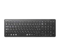 ELECOM Bluetooth Wireless Compact Keyboard Pantograph Type Multi OS Compatible [Black] TK-FBP101BK (Japan Import)