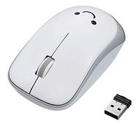 ELECOM-Japan Brand-Wireless Mouse/IR Sensor/Power Saving/White/M-IR07DRWH