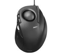 Elecom M-DT2URBK - mouse con trackball, PC/Mac, a 4 vie