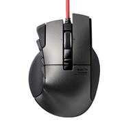 Elecom M-DUX50BK mouse USB Ottico 3500 DPI Nero
