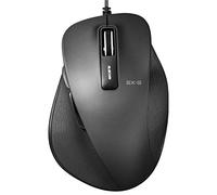 Elecom Mouse cablato LED blu grip feeling EX-G serie M dimensione 5 pulsanti Rosso M-XGM10UBBK