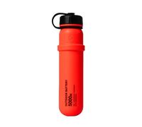 ELECOM NESTOUT Power Bank Outdoor 5000mAh, IP67 Impermeabile, 15W | Antiurto e antipolvere, USB-C + USB-A, caricabatterie per smartphone/tablet, caccia, campeggio, cantiere ed EDC (Arancione)