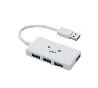 Elecom U3H-A416BF1WH USB 3.0 (3.1 Gen 1) Type-A 5000Mbit/s Bianco perno e concentratore