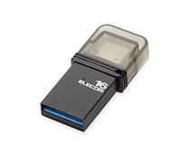 Elecom Chiavetta USB MF-CAU3116GB 16GB USB 3.0 Type-C con cappuccio Nero (Import Giappone)
