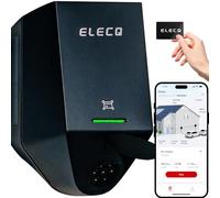 ELECQ Wallbox 22kw con App | 4G OCPP WiFi | Attiva Gestione dei carichi | Ricarica fotovoltaica | Tipo 2 trifase 32 A Caricatore Colonnina Ricarica Auto Elettrica regolabile fino a 11kW | Conforme GSE