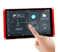 ELECROW ESP32 Display 800×480, 7 pollici HMI ESP32 RGB TFT LCD Touch Screen, Processore LX6 Dual-Core a 32 bit, fino a 240 MHz, compatibile con Arduino, LVGL, PlatformIO, MicroPython (senza custodia