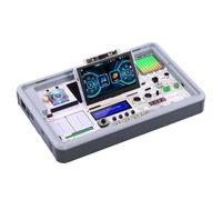 ELECROW Kit per Raspberry Pi 5, Crowpi3 AI Learning and Development Station con Touch Screen da 4,3", kit di programmazione con sensori (kit base)