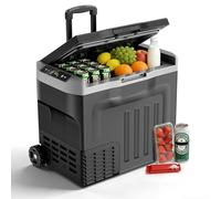 Electactic Frigorifero portatile da 12 V, refrigeratore elettrico da 42 quarti, per auto, doppia tensione, 12 V/24 V CC, congelatore portatile da -15,6 °C a 20,0 °C per auto, camion, camper